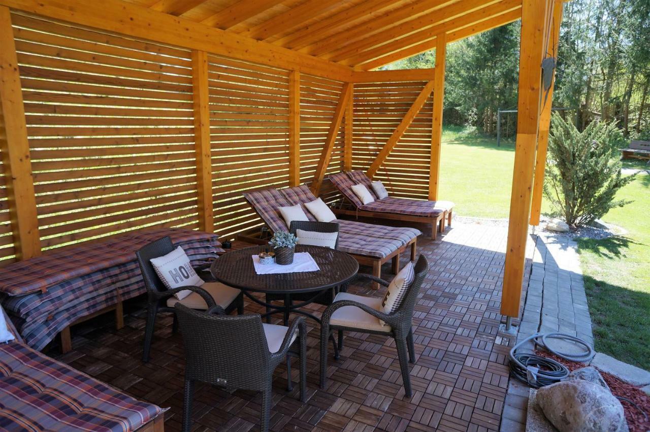 Gaestehaus Almrausch, Ferienanlage Mit Pool Nassereith Zewnętrze zdjęcie